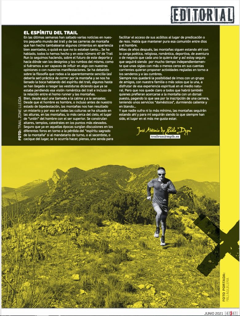Editorial Revista TrailRun 47
