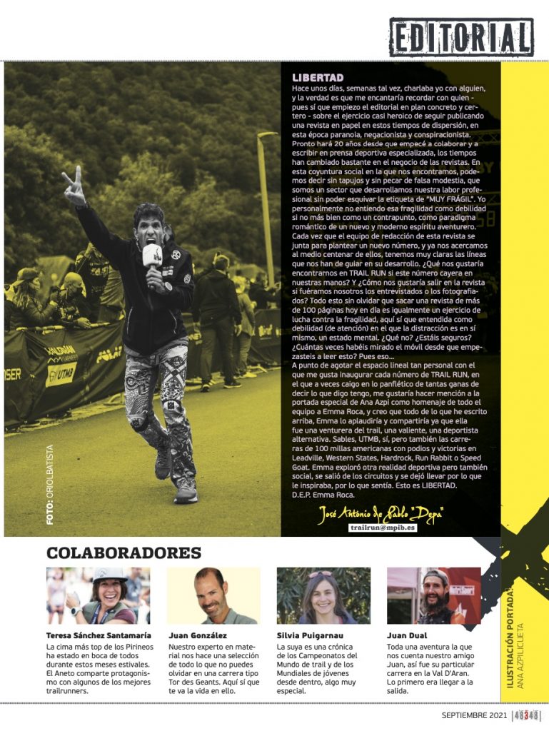 Editorial Revista TrailRun 48