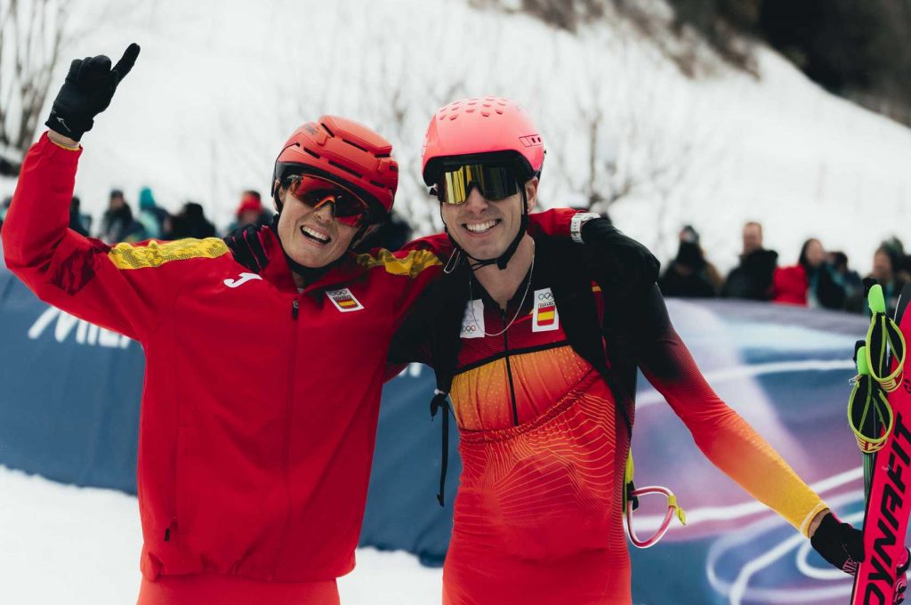 Oriol Cardona y Ana Alonso. Foto COE